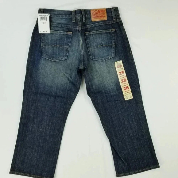 Lucky Brand Size 28 Classic Fit Crop Women's Blue Denim Jeans - Picture 1 of 11